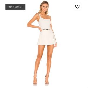 Amanda Uprichard Dixon Skort in Ivory-S